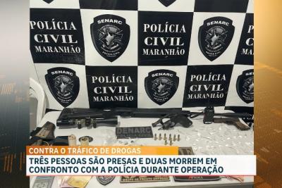 Força-tarefa combate tráfico de drogas em Timon, no MA