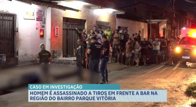 Homem é morto a tiros na região do Parque Vitória