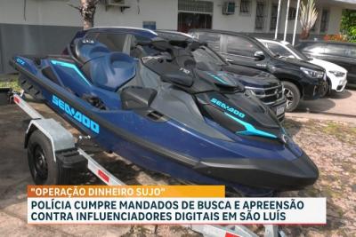Operação apreende veículos de luxo de influenciadores investigados por promover jogos de azar