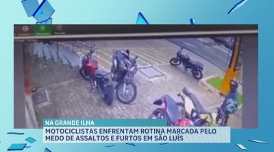 Motociclistas enfrentam rotina marcada pelo medo de assaltos e furtos na Grande Ilha