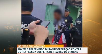 PM desarticula ponto de venda de drogas e apreende menor suspeito de homicídio