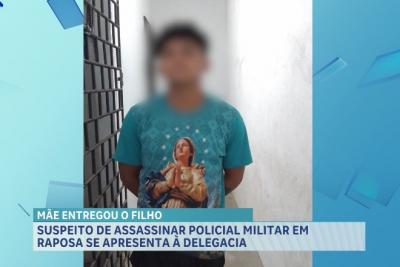 Suspeito de matar PM reformado na Raposa se entrega à polícia