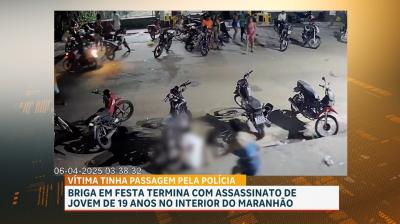 Homem é morto a tiros em festa realizada em Pedreiras, interior do MA