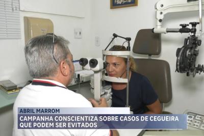 Abril Marrom conscientiza sobre casos de cegueira que podem ser evitados 