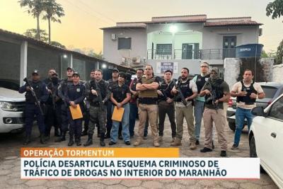 Operação combate ao tráfico de drogas em Barra do Corda e Grajaú