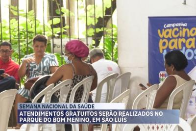 Mutirão da saúde oferece serviços gratuitos à população de São Luís 