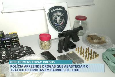 PC-MA prende 2 suspeitos de tráfico de drogas e porte ilegal de arma de fogo no Renascença