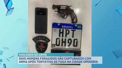 Homens são detidos após fugir da PM na Cidade Operária; armas são apreendidas
