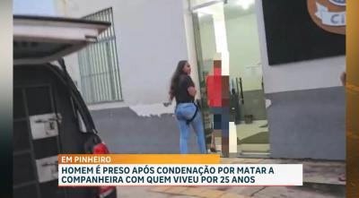 Condenado por matar ex-companheira em São Luís é preso pela polícia em Pinheirop