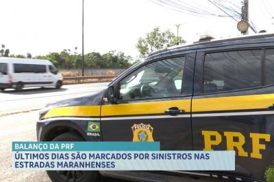 Segundo a PRF, último final de semana registra 21 sinistros no Maranhão