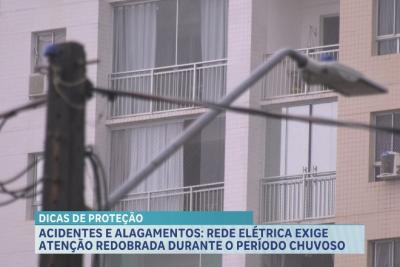 Veja cuidados com energia elétrica no período chuvoso