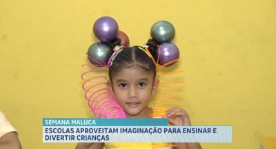 Semana Maluca nas escolas é uma tradição do Dia das Crianças
