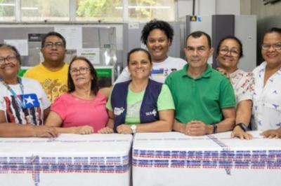 SES recebe vacina contra gripe e mobiliza municípios para estratégia de vacinação