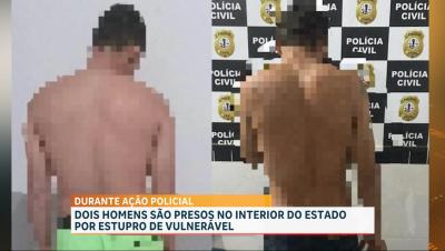 Polícia Civil prende dois homens investigados por estupro de vulnerável no interior do MA