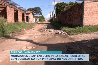 Moradores do Novo Miritiua reclamam da falta de infraestrutura