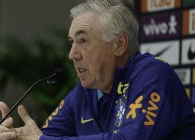 Ancelotti retorna ao Brasil após dois meses para reta final das Eliminatórias