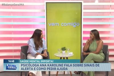 Vem Comigo: sinais de alerta na saúde mental e como pedir ajuda