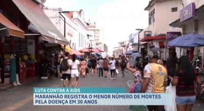 Maranhão registra menor numero de mortes por HIV em 30 anos