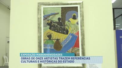 Obras de onze artistas trazem referências culturais e históricas do Maranhão
