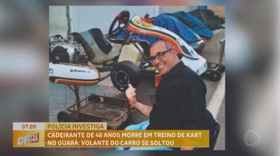 Volante se solta e advogado morre em acidente dentro de kartódromo