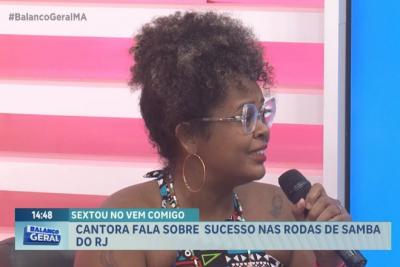Vem Comigo: Bia Mar fala sobre sucesso nas rodas de samba do RJ