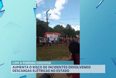 Aumenta o risco de incidentes envolvendo descargas elétricas com o período chuvoso