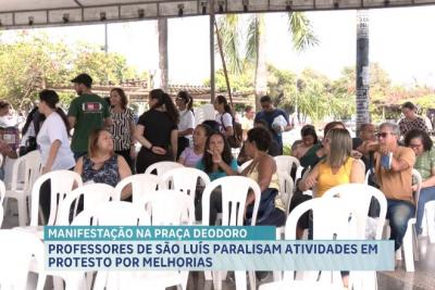 : Professores da rede municipal de São Luís se mobilizam contra sobrecarga e falta de estrutura