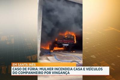 Mulher ateia fogo em comércio do companheiro por ciúmes em Santa Inês