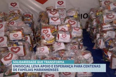 Unisocial leva apoio e esperança para centenas de famílias maranhenses