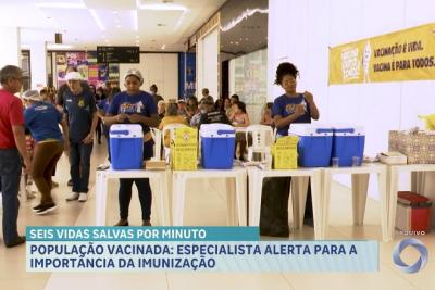 Semana Mundial da Imunização reforça a importância das vacinas