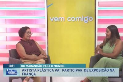 Vem Comigo: artista plástica Francisca Mesquita leva a arte maranhense à França