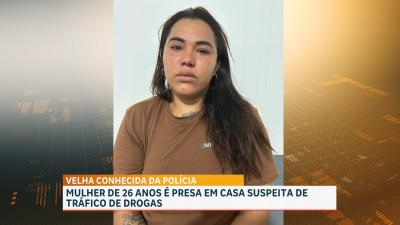 Mulher é presa por suspeita de tráfico de drogas no Maracanã, em São Luís
