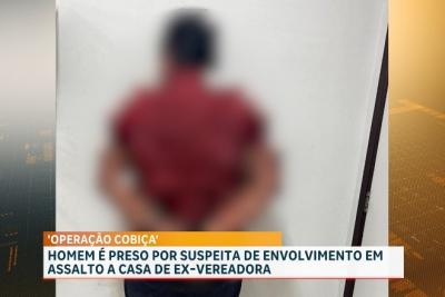 Polícia prende investigado por assaltar residência de ex-vereadora em Caxias