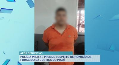 Suspeito de homicídio e roubos no Piauí é preso em São Luís