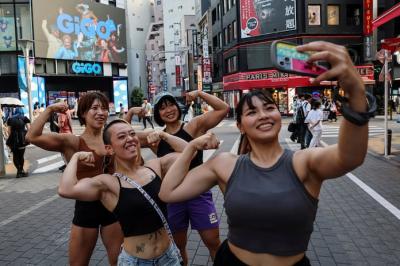 Garotas musculosas desafiam os padrões de beleza convencionais no Japão