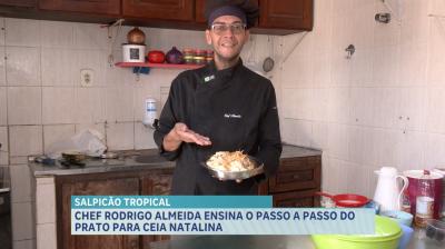 Chef ensina versão tropical do salpicão para a ceia de Natal