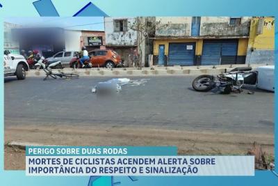 Acidentes envolvendo ciclistas acendem alertas acerca da importância de sinalização nas vias