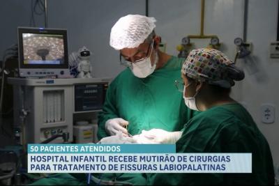 SES promove mutirão de cirurgias para atendimento a crianças com Fissura Lábio Palatinas