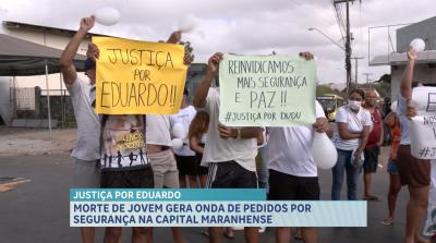 Amigos e familiares pedem justiça por jovem morto em ataque no bairro Cidade Operária, em São Luís
