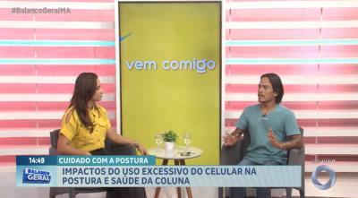Vem Comigo: fisioteraupeta fala sobre os impactos à saúde causados pela má postura