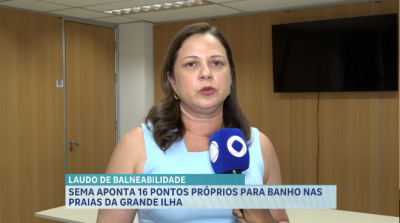 Laudo aponta 16 pontos estão próprios para banho nas praias de São Luís