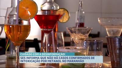 Sem casos de intoxicação por metanol no Maranhão, diz Secretaria Estadual da Saúde