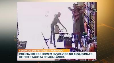 Suspeito de envolvimento na morte de mototaxista é preso, em Açailândia