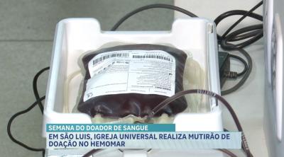 Igreja Universal promove mutirão de doação durante Semana do Doador de Sangue, em São Luís