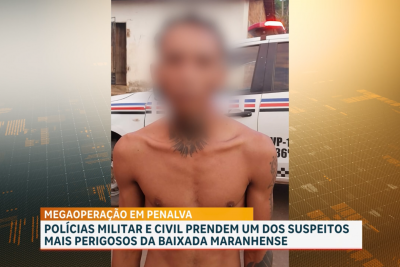 Preso suspeito de liderar grupo criminoso em Penalva
