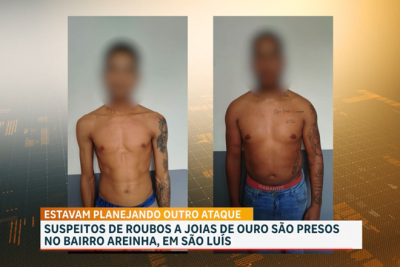 Polícia prende dupla especializada em roubo de joias em São Luís