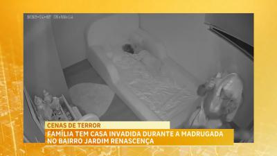Família tem casa invadida durante a madrugada no bairro Jardim Renascença