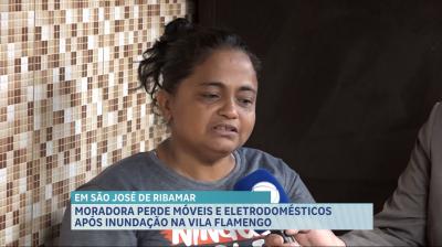 Moradora perde móveis e eletrodomésticos após casa ser invadida pela água em São José de Ribamar