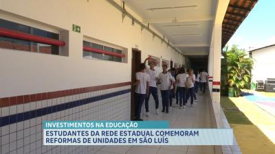 Governo do Maranhão investe em reformas e melhorias em escolas da rede estadual em São Luís
