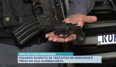 Criança e homem de 24 anos são baleados de raspão durante tentativa de homicídio